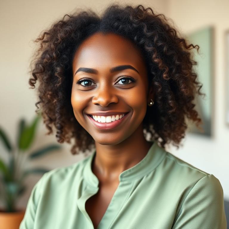Portrait of Dr. Aisha Okafor
